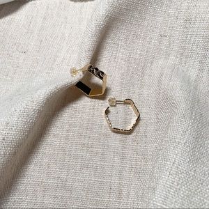 gold amaya hoops - gold filled